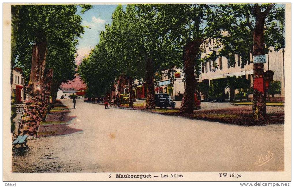 6  -  Maubourget  -  Les Allees - Maubourguet