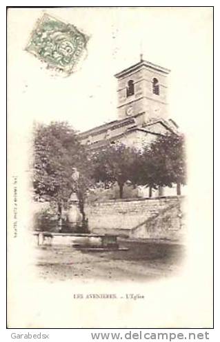 CPA De LES AVENIERES - L'Eglise (Vialatte, Photo). - Les Avenières