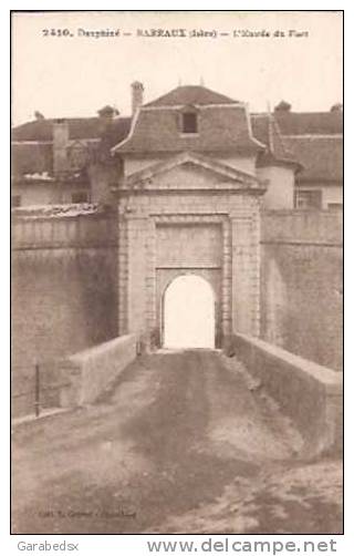 CPA De BARRAUX - L'Entrée Du Fort (coll. L. Grimal). - Barraux