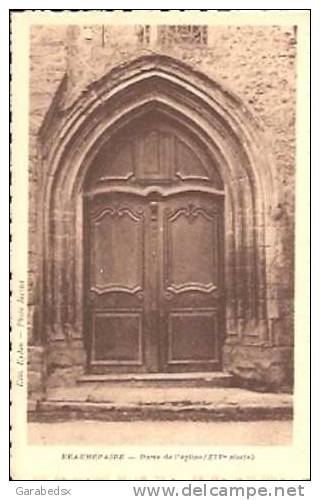 CPA De BEAUREPAIRE - Porte De L'église (XIVe Siècle) (Edit. Eydan). - Beaurepaire