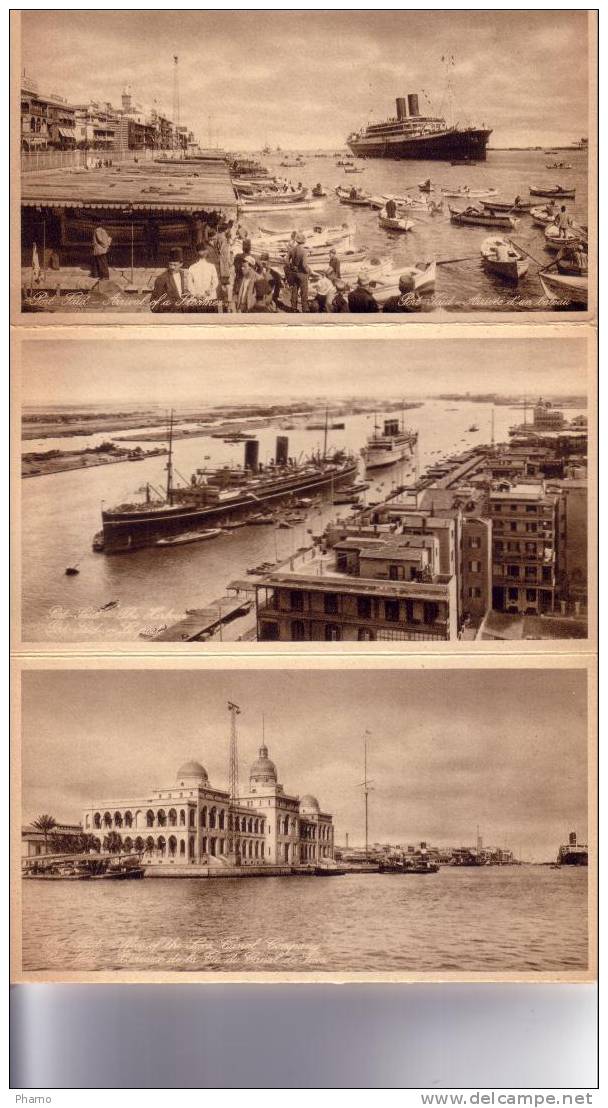 Egypte Port Said Carnet De 10 Vues - Port Said