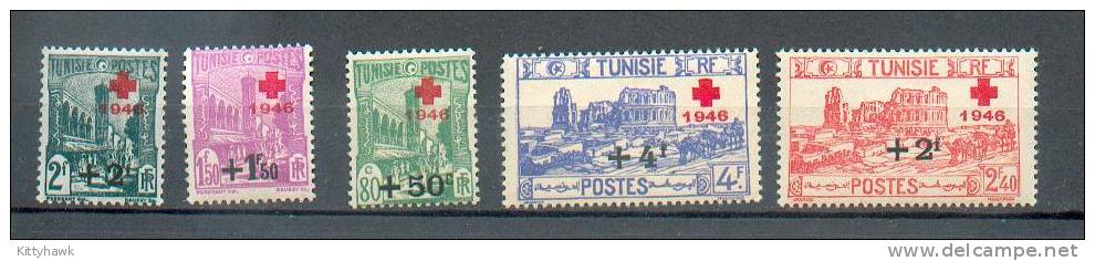 TUN 457 - YT 305 à 309 ** - Unused Stamps