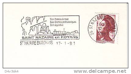 1991 France 26 Drome St Nazaire Royans Grottes Prehistoire  Dolmens Menhirs Prehistory  Prehistoria Preistoria - Preistoria