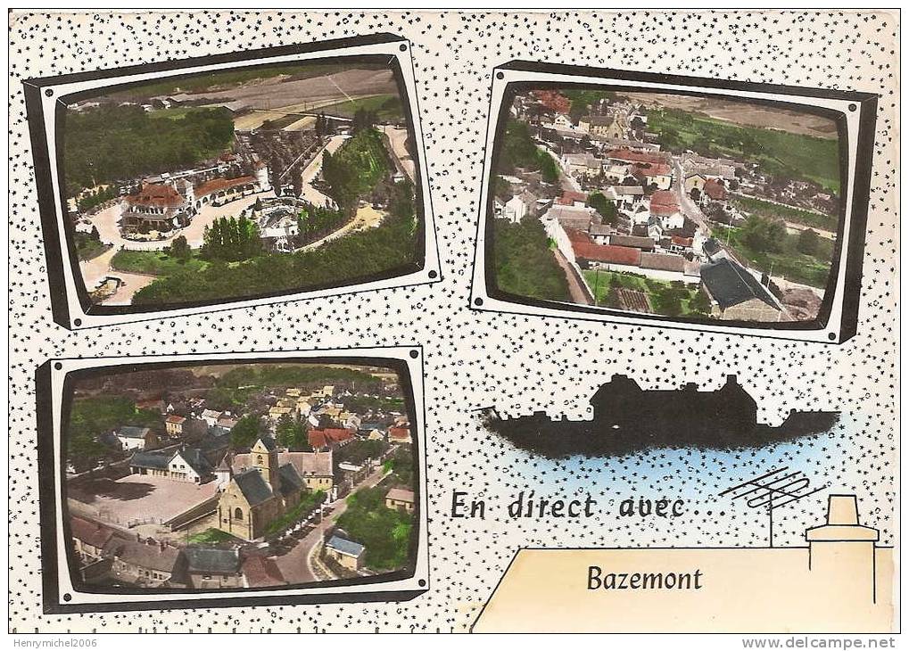 Bazemont ( Yvelines) En Direct Television Images Aériennes, Ed Lapie - Andere & Zonder Classificatie