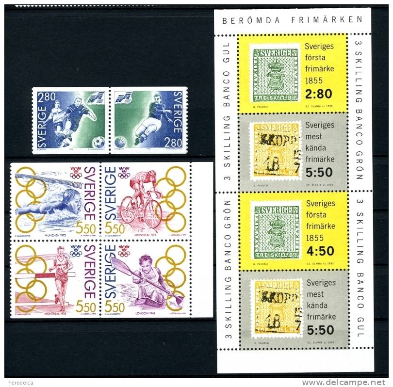 SVEZIA 1992 - MNH ** - Neufs