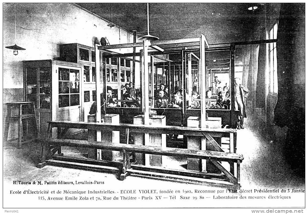 École VIOLET École D'Electricité Et De Mécanique Industrielles - Enseignement, Ecoles Et Universités