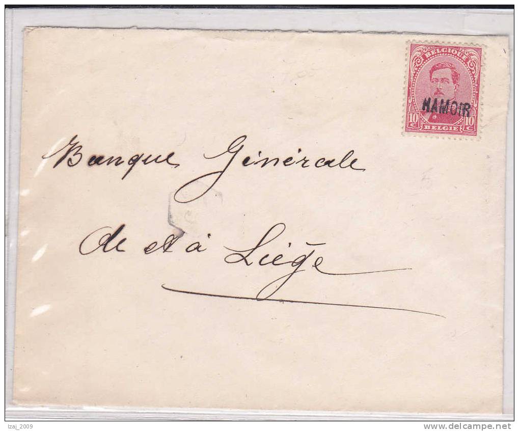 N°138 Annul.FORTUNE Petite GFF HAMOIR S/L.v.LIEGE - Fortune Cancels (1919)