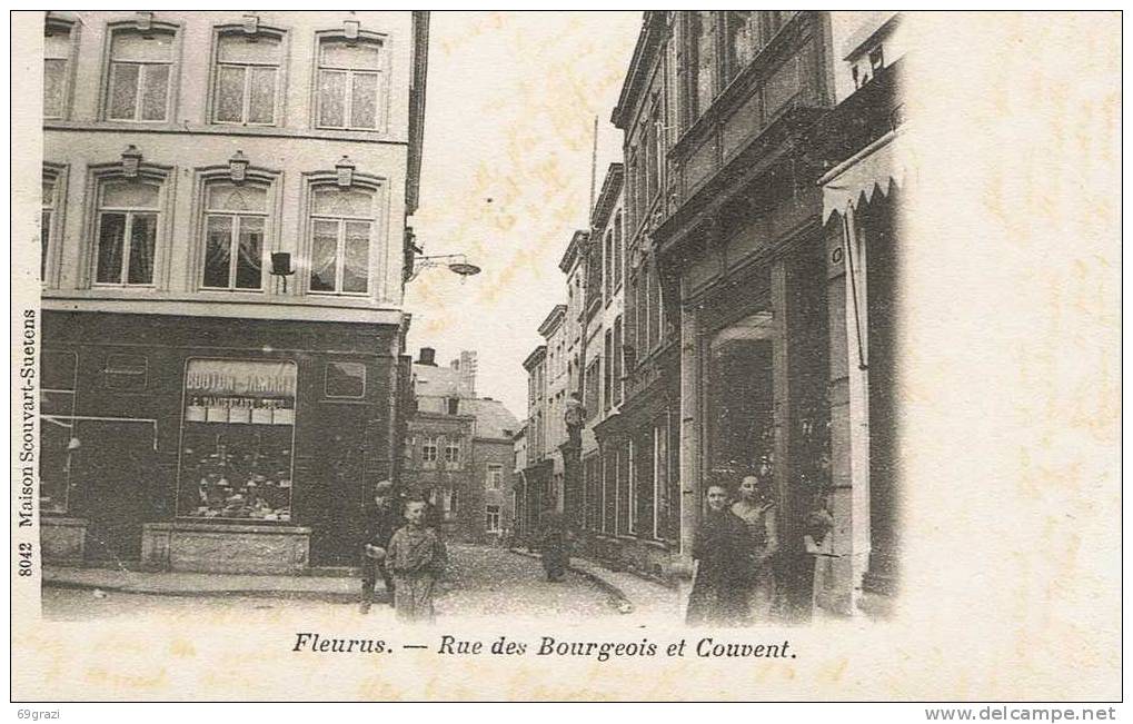 Fleurus   Rue Des Bourgeois Et Couvent - Fleurus