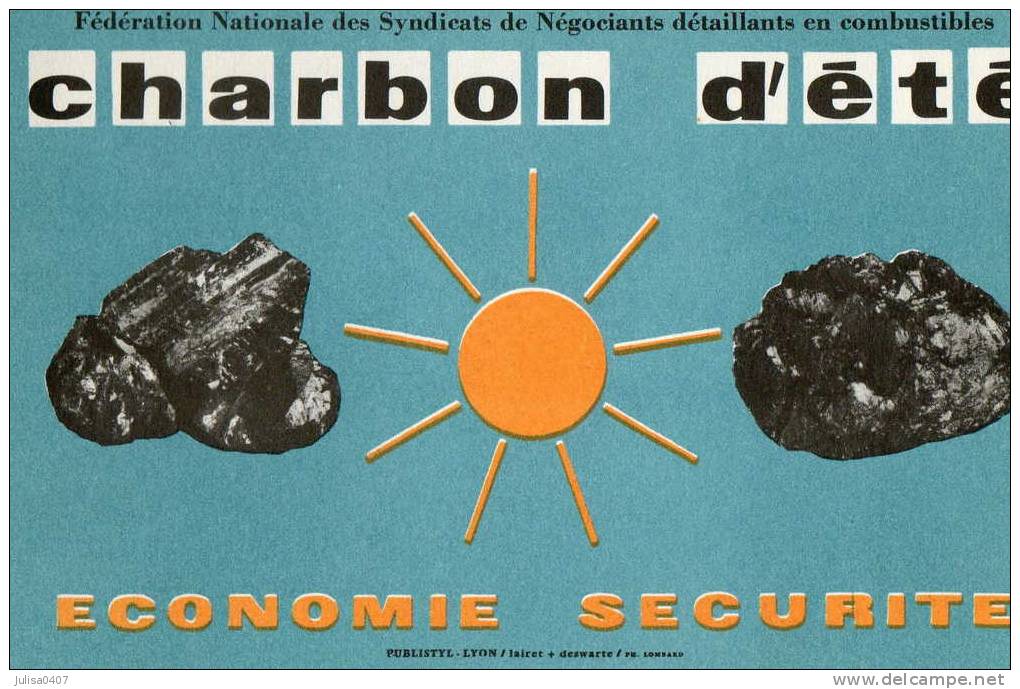 CHARBON D'ETE Carte De Propagande économie Sécurité - Mijnen