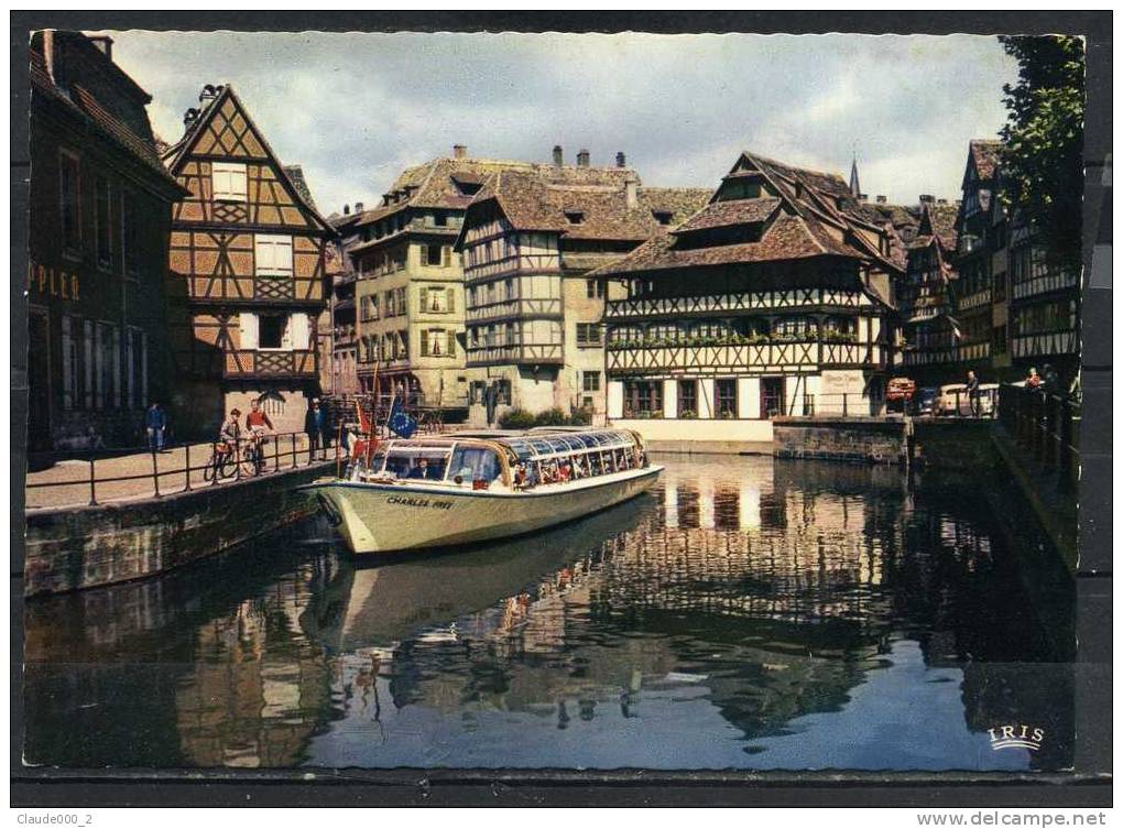 STRASBOURG . Promenade En Vedette . Carte Trés Animée .  Voir Recto - Verso    (G221) - Strasbourg