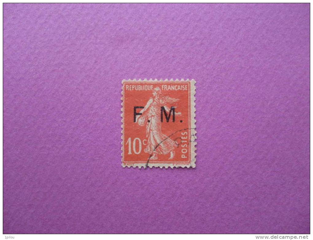 N° 5 - Timbres De Franchise Militaire