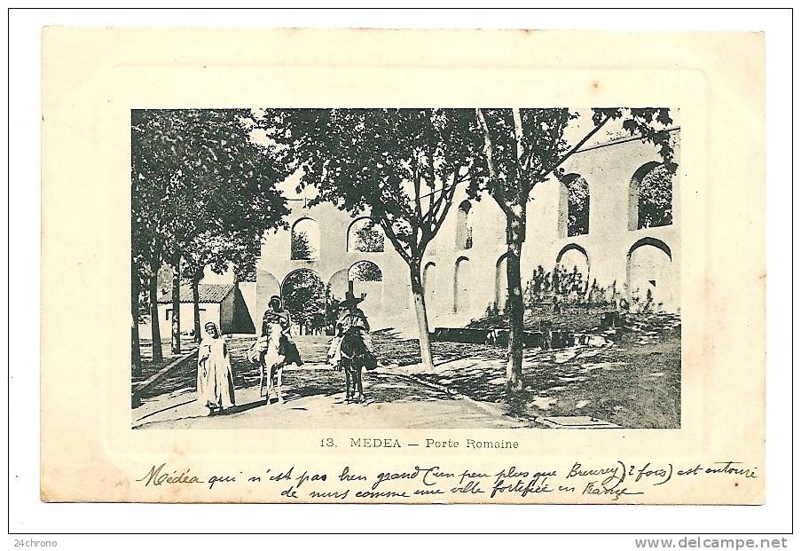 Algerie: Medea, Porte Romaine (10-851) - Medea