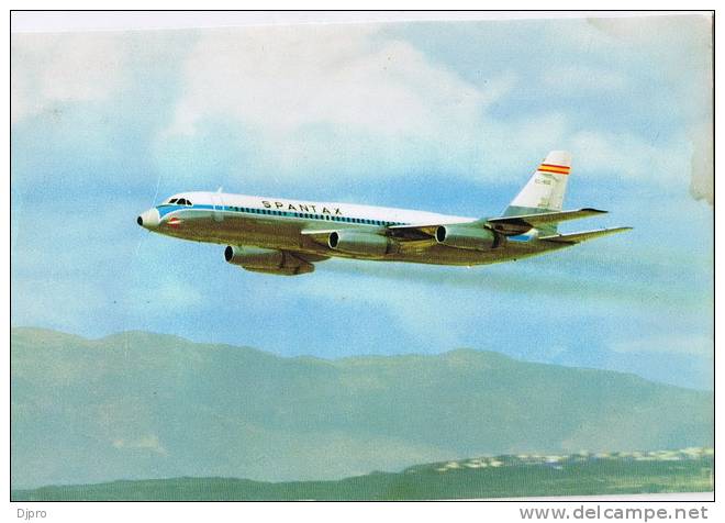 Convair CV 990 A CORONADO   SPANTAX - Elicotteri