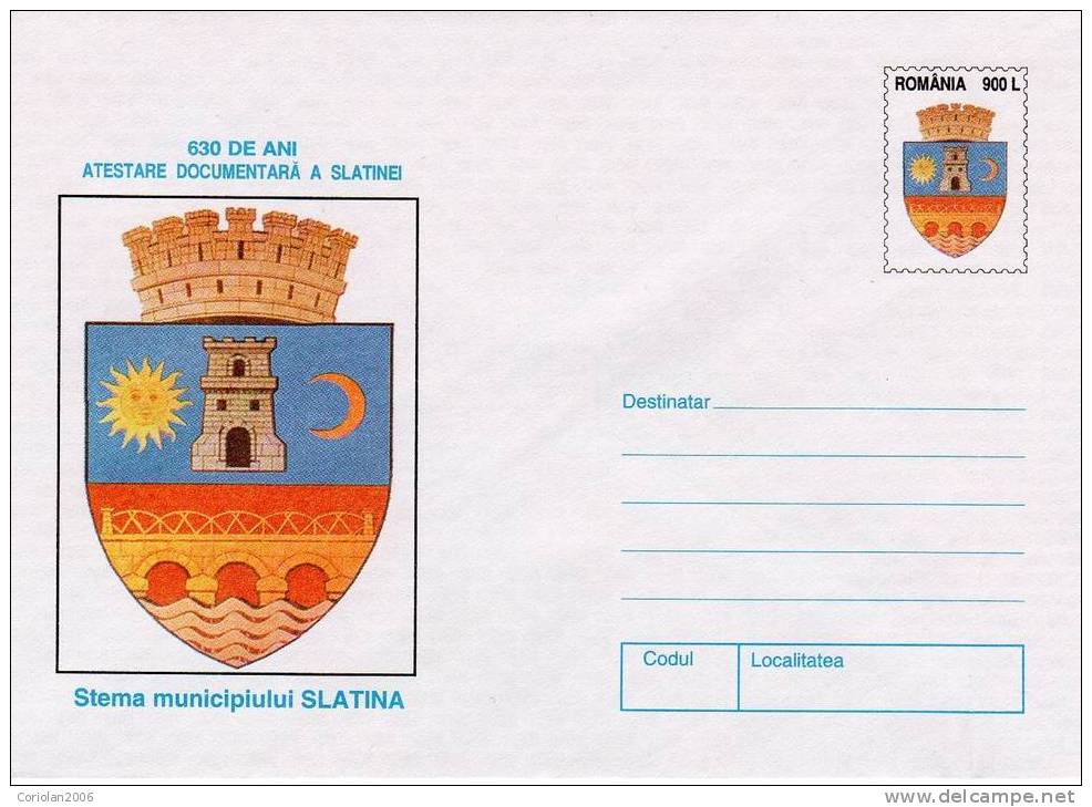 Romania / Postal Stationery / Slatina - Covers