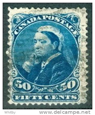 1893 50 Cent Queen Victoria Issue #47 - Oblitérés