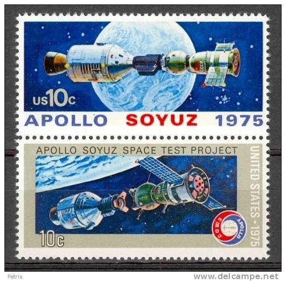 USA - Apollo Soyuz 1975 Block - Lot. 45 - United States