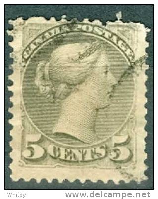 1888 5 Cent Queen Victoria Issue #42 (filler) - Oblitérés