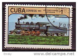 G0679 - CUBA Yv N°2551 TRAINS - Oblitérés