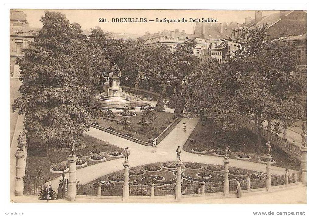 Ancienne Carte Postale De Bruxelles . Ref : 263 - Parks, Gärten