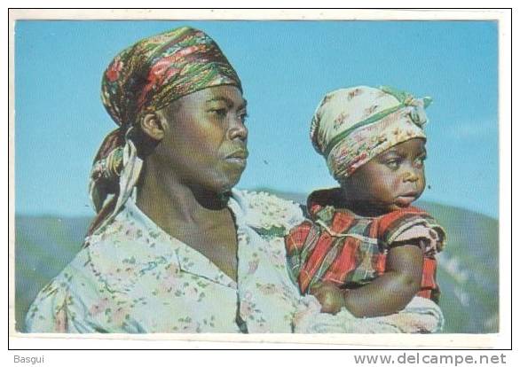 CPA Haiti Mother And Child - Haïti