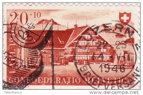 1946 Svizzera - Casa Svizzera - Oblitérés