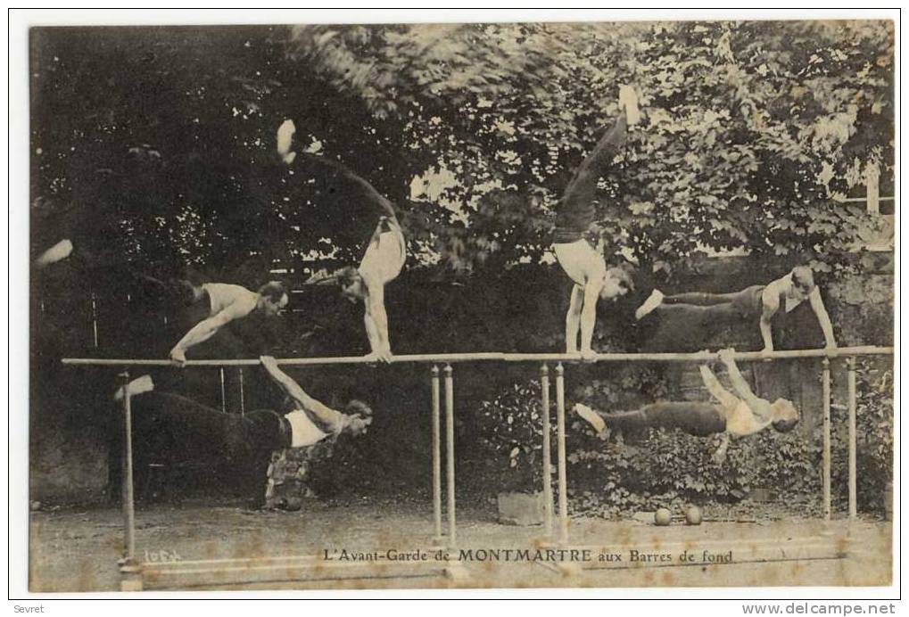 MONTMARTRE. - L´Avant-Garde Aux Barres De Fond - Gymnastik