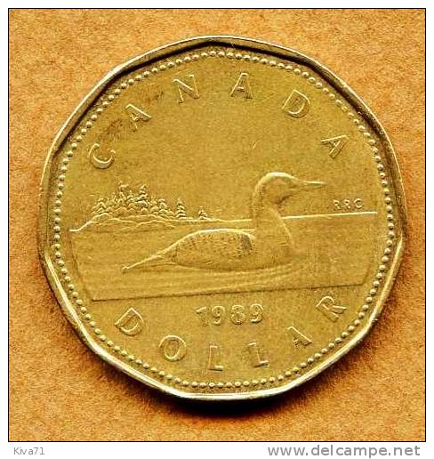 1 Dollar"CANADA" 1989 XF - Canada