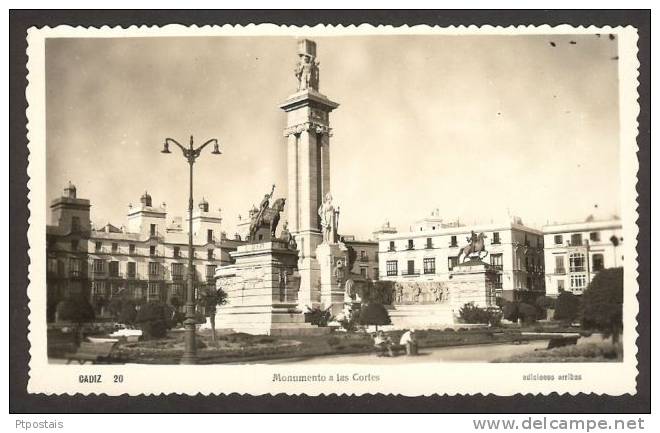 CADIZ (Spain) - Monumento A Las Cortes - Cádiz