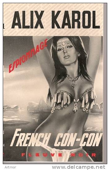 A KAROL - FRENCH CON CON  - FN ESPIONNAGE N° 1252 - 1976 - San Antonio