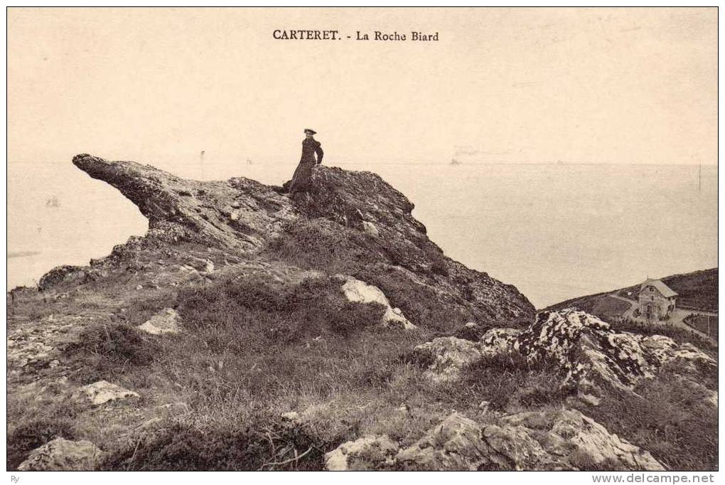 50 Manche - Carteret - La Roche Biard - CPA Tbe - Carteret