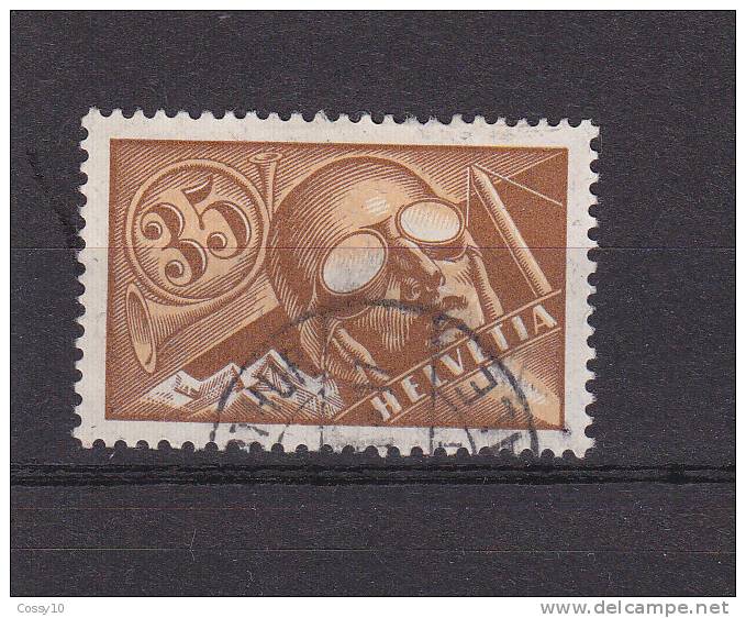 POSTE AERIENNE 1923  N° 6  OBLITERE COTE 80 FRS.   SOIT 52 € - Gebraucht