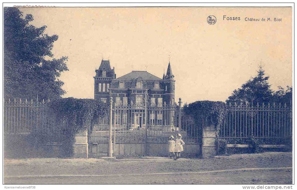 FOSSES - CHÂTEAU DE M. BIOT - Fosses-la-Ville