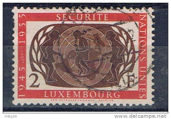 L Luxemburg 1955 Mi 538-39 - Oblitérés
