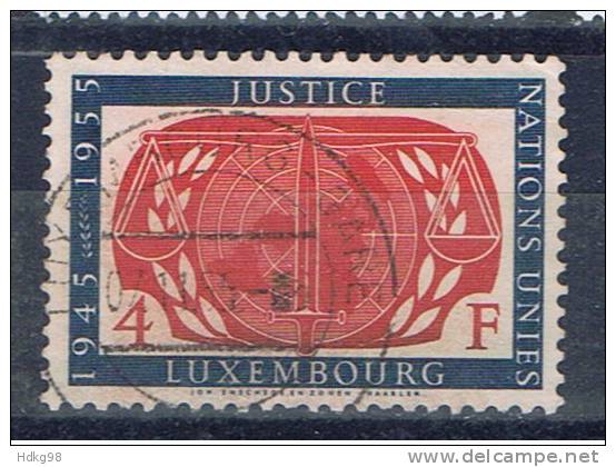 L Luxemburg 1955 Mi 538-39 - Used Stamps