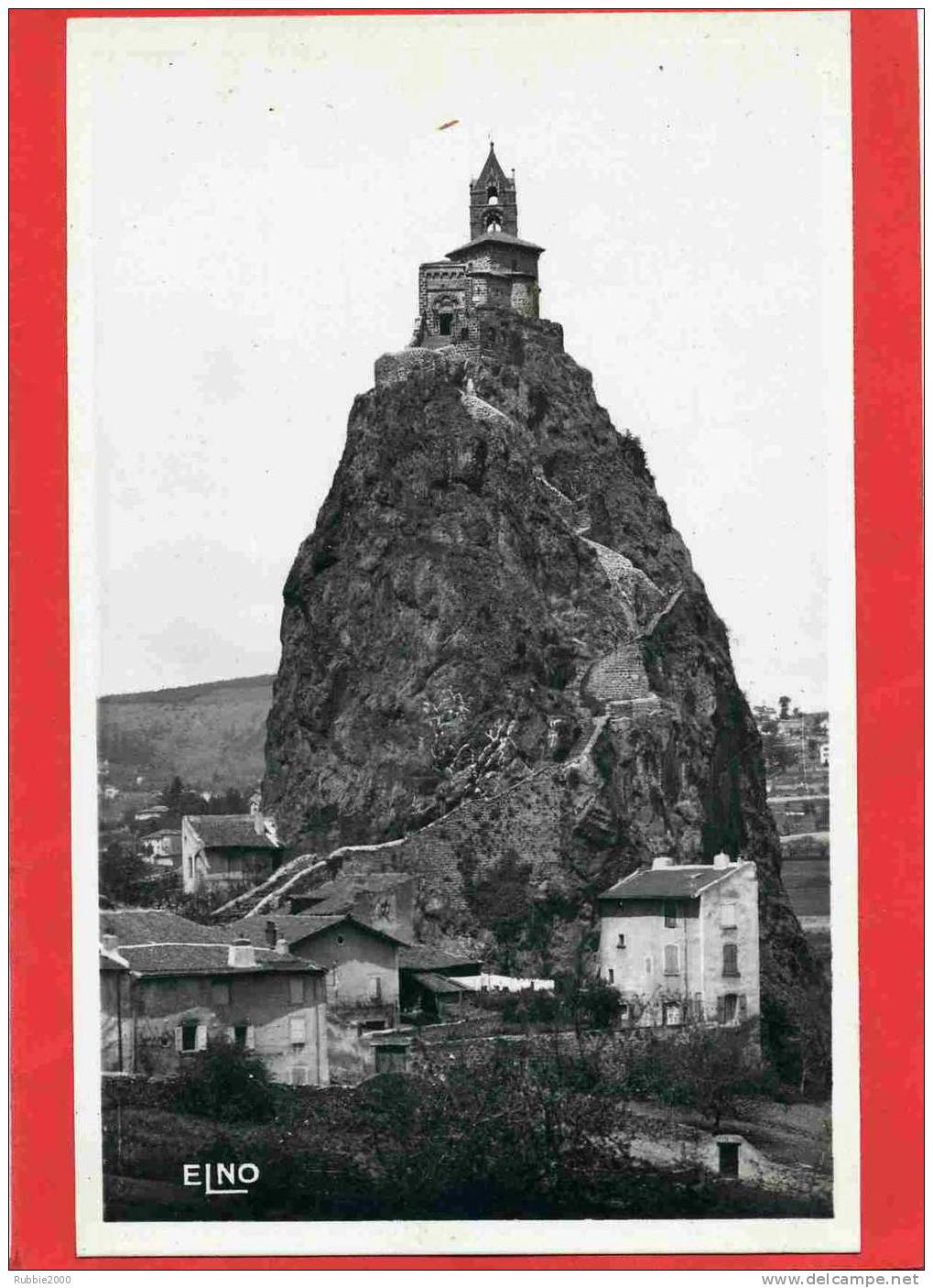 LE PUY EN VELAY ROCHER D AIGUILHE ASPECT ORIENTAL CARTE EN TRES BON ETAT - Le Puy En Velay