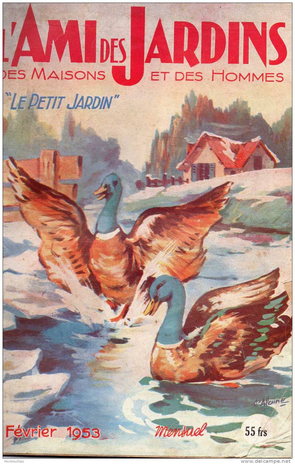 L'ami Du Jardi De Février 1953, 25 Pages, Carottes, Laitues, Fraisiers, Cochenilles, Cloque Taille - Garden