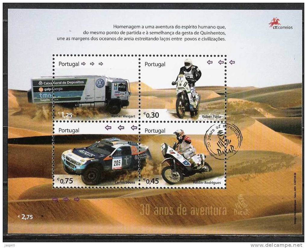 PORTUGAL AFINSA BLOCO 369 - LISBOA - DAKAR - Unused Stamps
