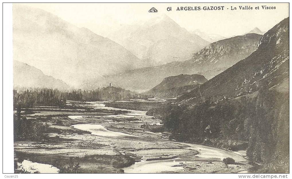 65 ARGELES-GAZOST - La Vallée Et Viscos - Argeles Gazost