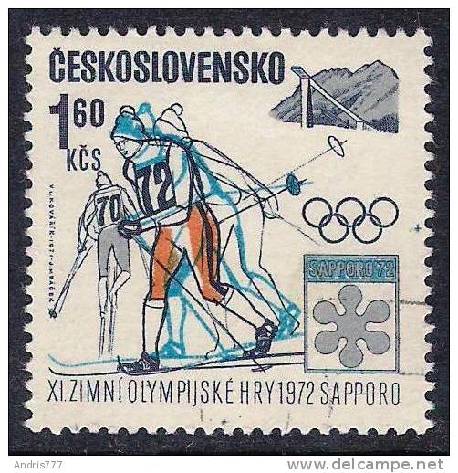 Czechoslovakia Ceskoslovensko 1971 Winter Olympic Games Sapporo 1972 Skiing - Winter 1972: Sapporo