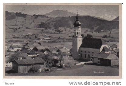 Ak Germany Wertach - Kaufbeuren