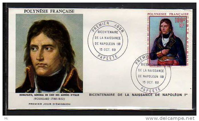 Polynésie PA  " NAPOLEON Ier "  N° 31 Oblitéré ° Premier Jour FDC - FDC