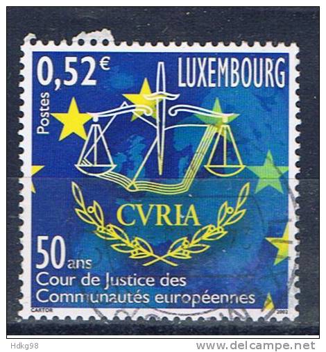 L Luxemburg 2002 Mi 1563 - Gebruikt