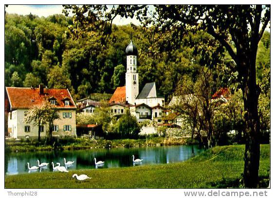 WOLFRATSHAUSEN / OBB - Partie An Der Loisach - 2 Scans - Wolfratshausen