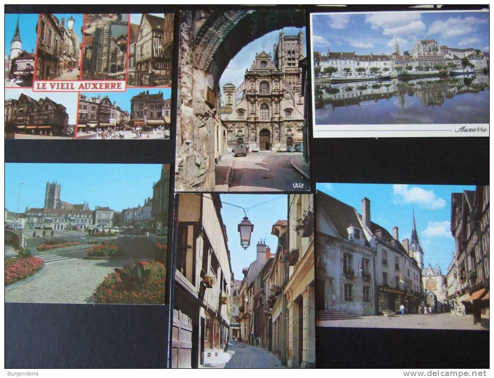 AUXERRE /  LOT DE 36 BELLES CARTES PHOTO / TOUTES LES PHOTOS