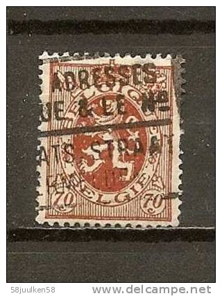 -Belgie GESTEMPELD  OPC.  NR°   286   Catw.   0.25   Euro - 1929-1937 Heraldic Lion