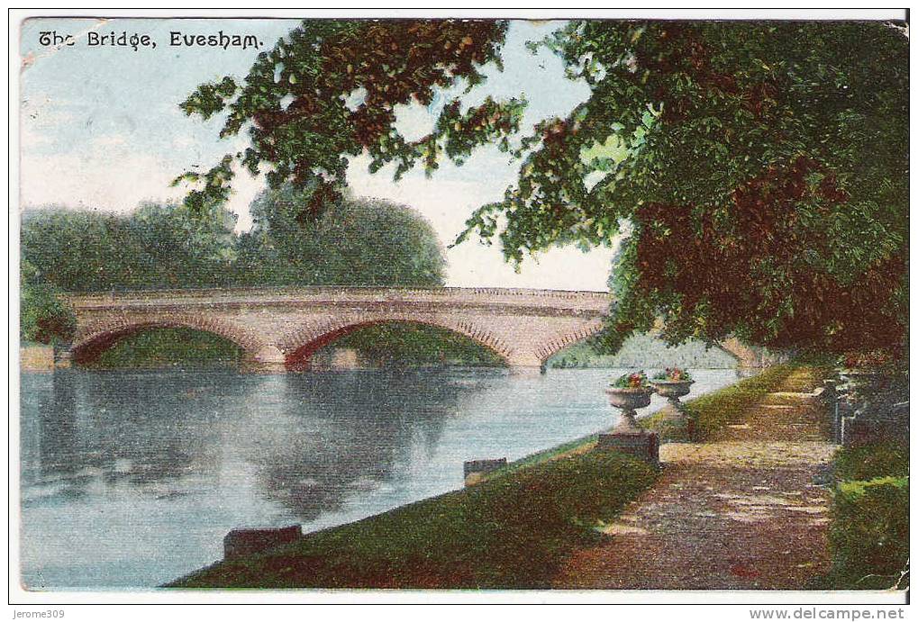 ROYAUME-UNI - EVESHAM - CPA - The Bridge - Other & Unclassified