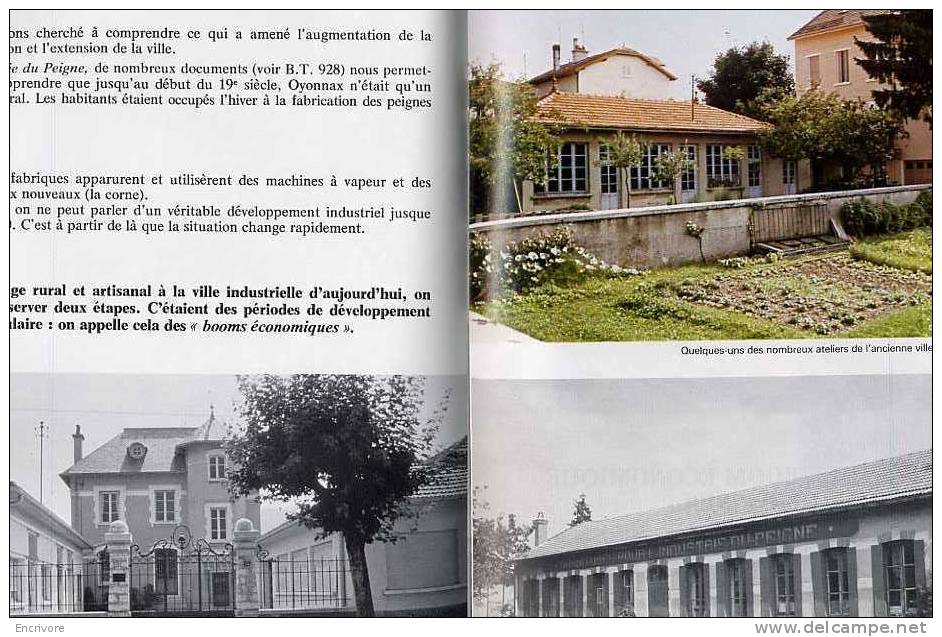 BT Notre Ville A Change OYONAX Amédée Gourmand Peigne Usine Bonaz - Vol Sur U.L.M. - Peche Au Fagot - Franche-Comté