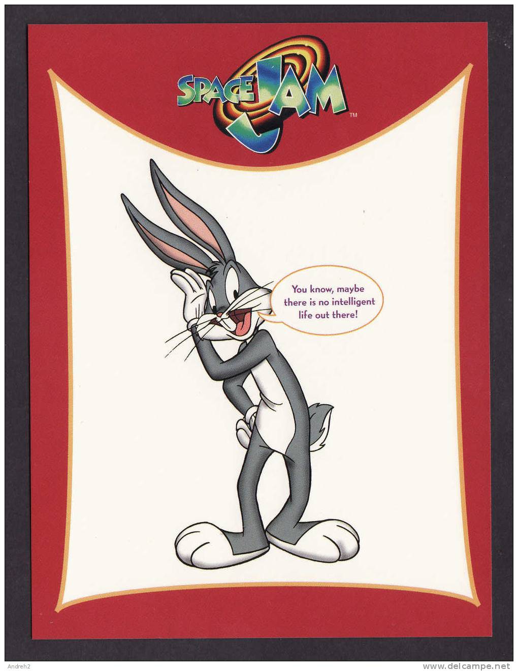 WARNER BROS. - SPACE JAM - BUGS BUNNY GIVES HIS OPINION OF THE NERDLUCKS - Autres & Non Classés