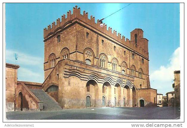 40528)cartolina Illustratoria Orvieto - Palazzo Del Capitano Del Popolo - Terni