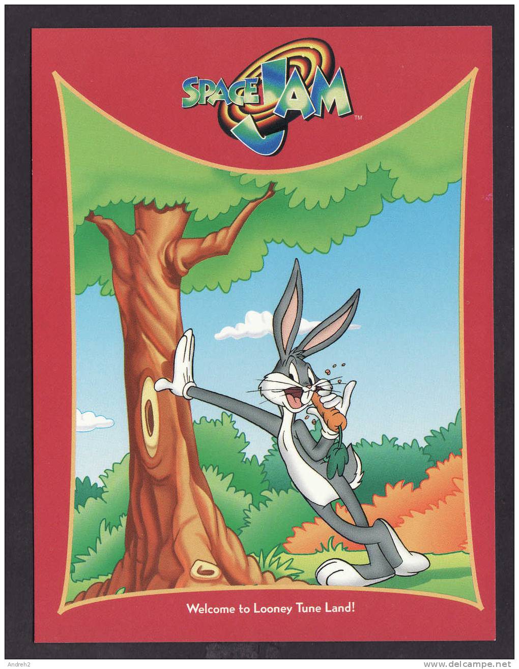 WARNER BROS. - SPACE JAM - WELCOME TO LOONEY TUNE LAND - YOU WERE EXPECTING MAYBE THE EASTER BUNNY - Autres & Non Classés